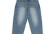 BAGGY DENIM PANTS SANDBLASTED INDIGO