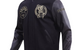 BOSTON CELTICS GOLD STITCH VARSITY JACKET BLACK