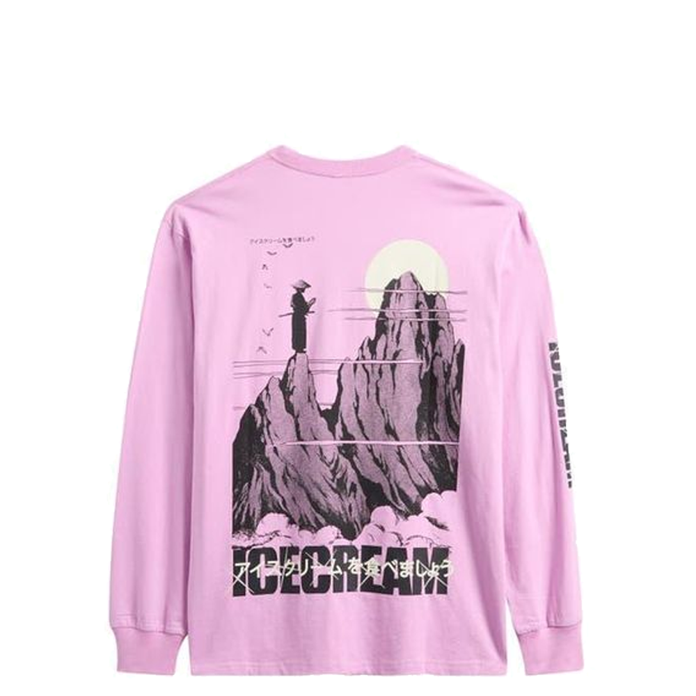 TRAIN HARDER LONG SLEEVE KNIT ORCHID