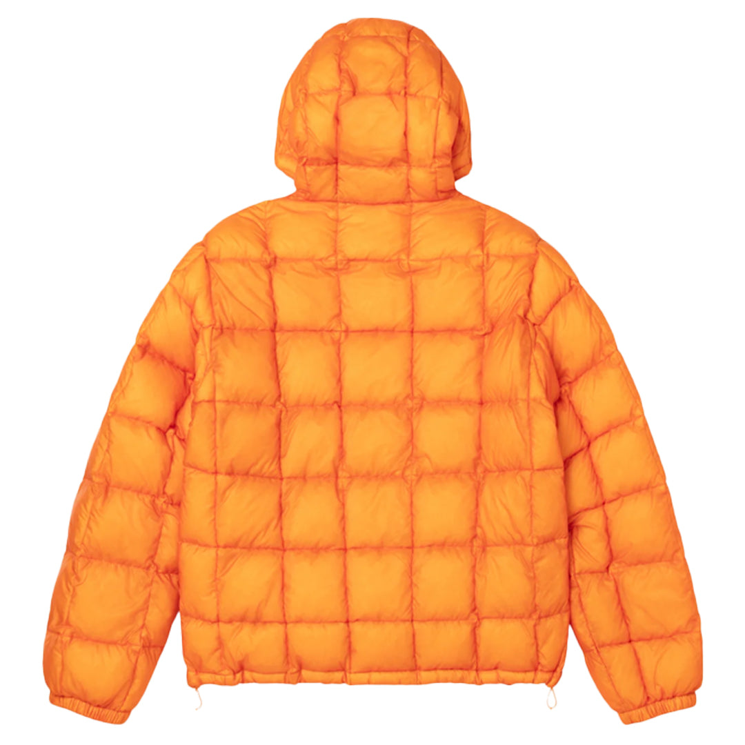 MIDWEIGHT HOODED PUFFER ORANGE – NRML