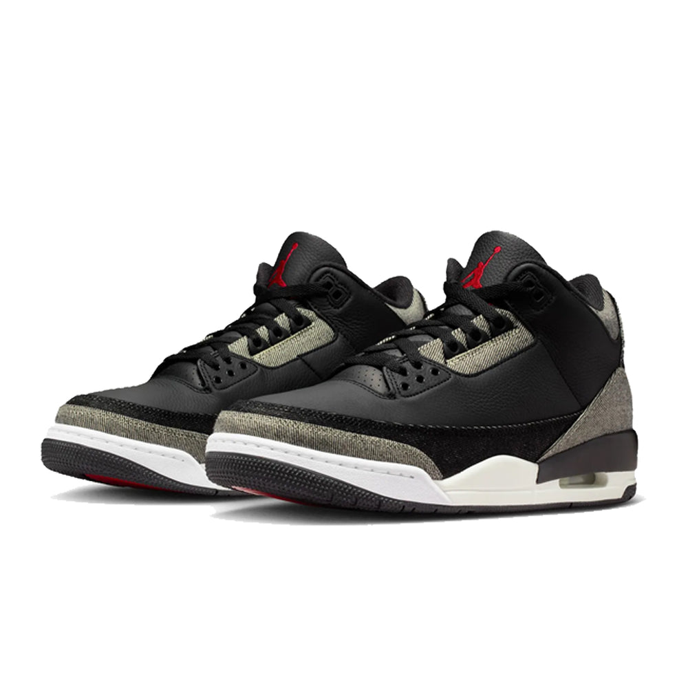AIR JORDAN 3 X LEVI'S "BLACK AND WHITE"