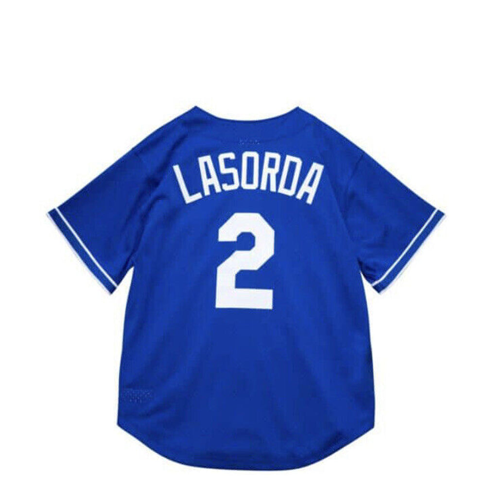 MLB LOS ANGELES DODGERS TOMMY LASORDA #2 BATTING PRACTICE JERSEY