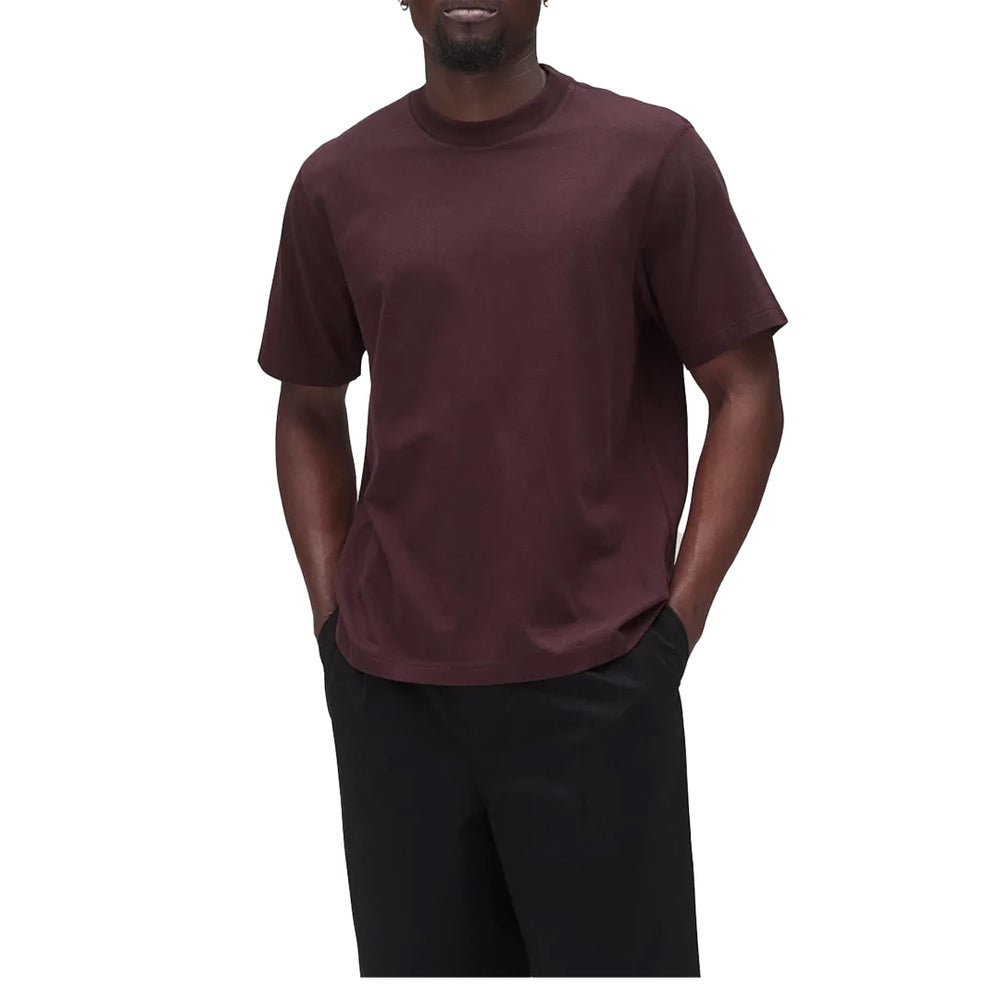 MIDWEIGHT JERSEY STANDARD T-SHIRT OXBLOOD