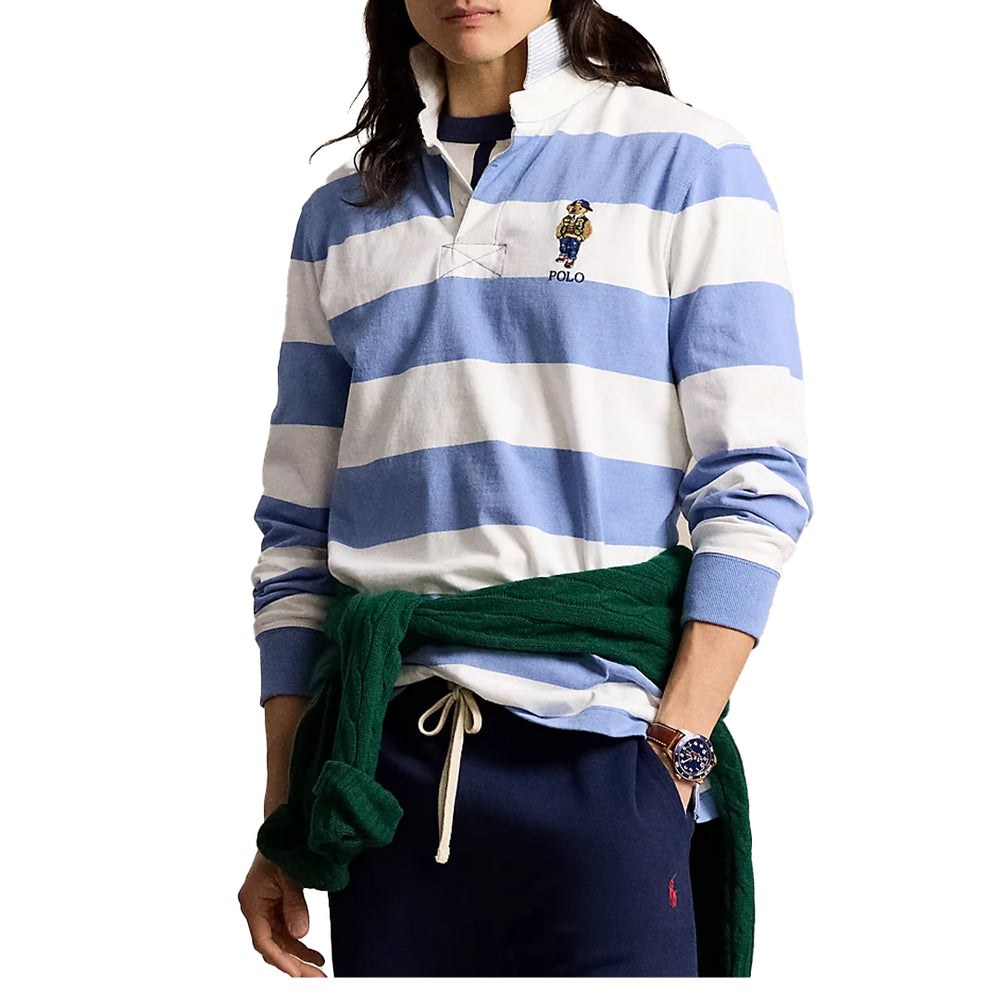 CLASSIC FIT POLO BEAR JERSEY RUGBY SHIRT