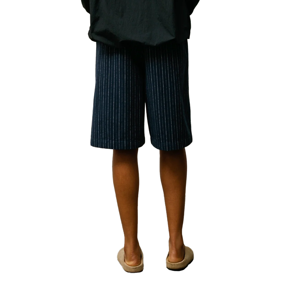 BAGGY BEACH SHORTS NAVY STRIPE
