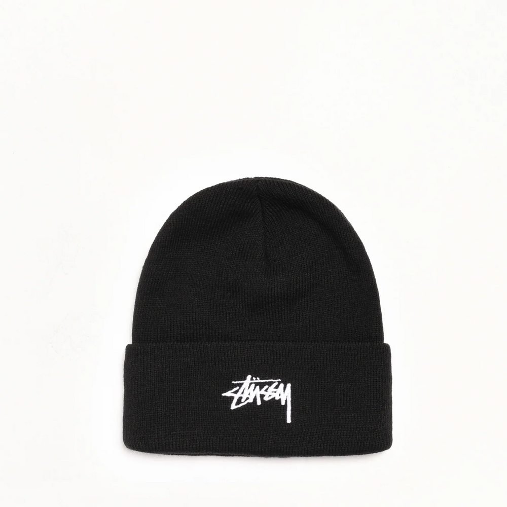CUFF BEANIE STOCK BLACK