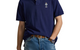 CLASSIC FIT POLO BEAR MESH KNIT SHIRT FRESHWATER DENIM