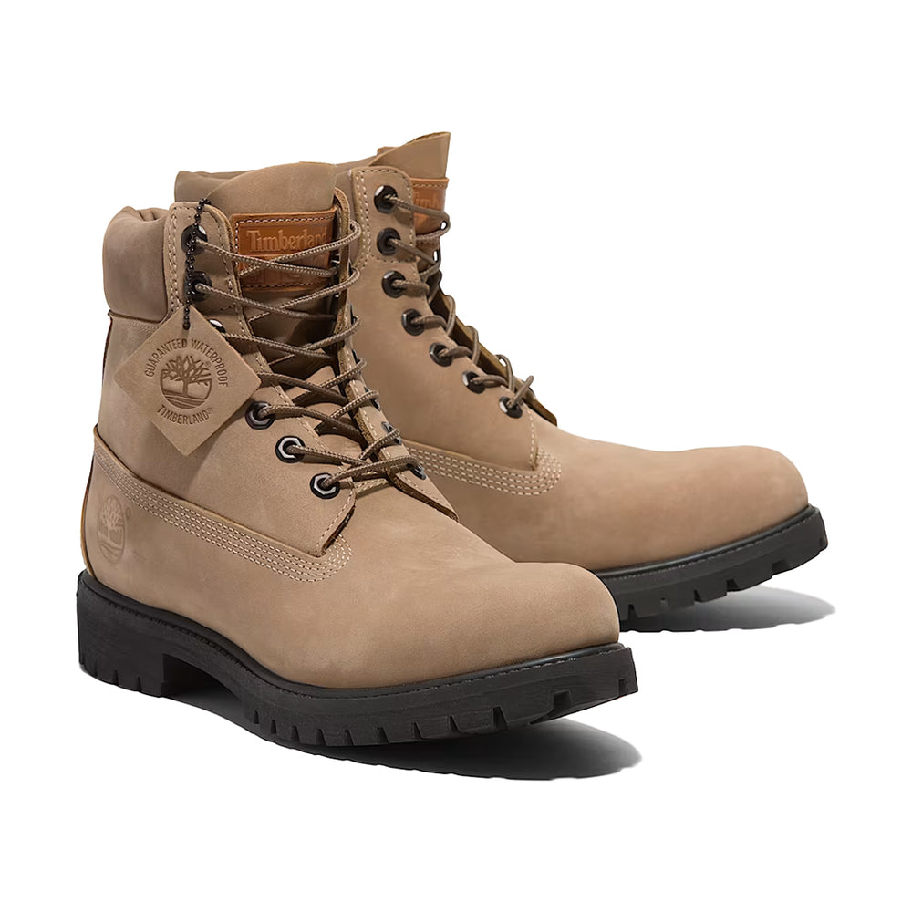 PREMIUM 6-INCH WATERPROOF BOOT MEDIUM BEIGE NUBUCK