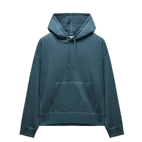MIDWEIGHT TERRY RELAXED HOODIE BERMUDA