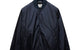 ECONYL SATIN NYLON STADIUM JACKET NAVY