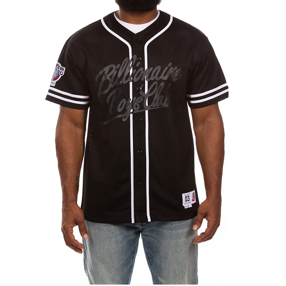 BIG CHEW SHORT SLEEVE KNIT BLACK