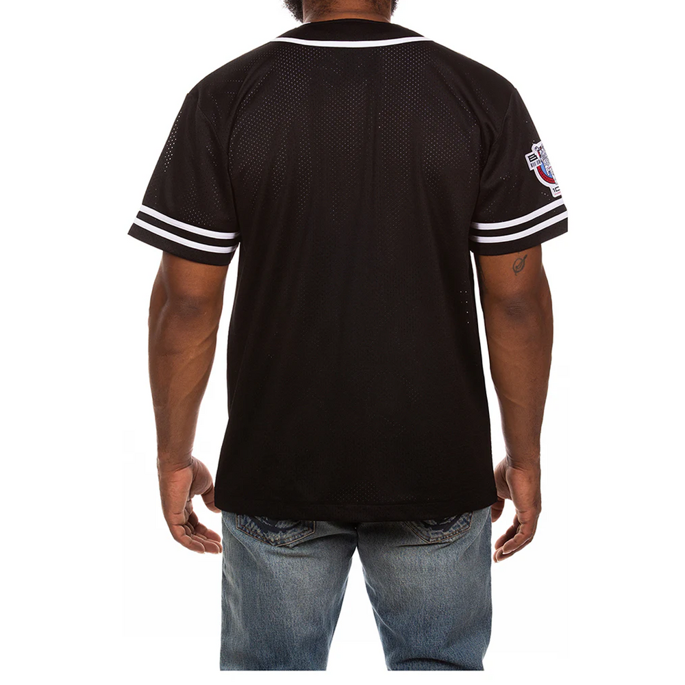 BIG CHEW SHORT SLEEVE KNIT BLACK