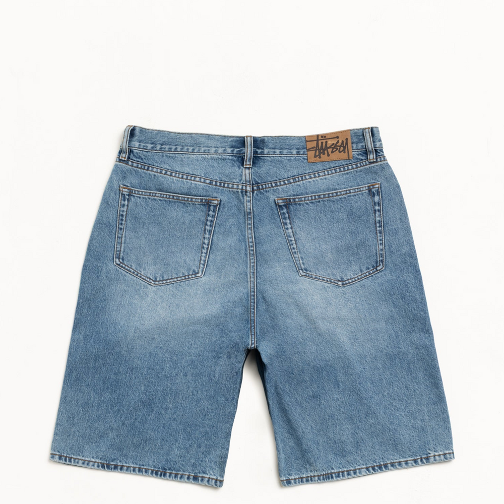BIG OL' SHORTS DENIM INDIGO STONE WASH