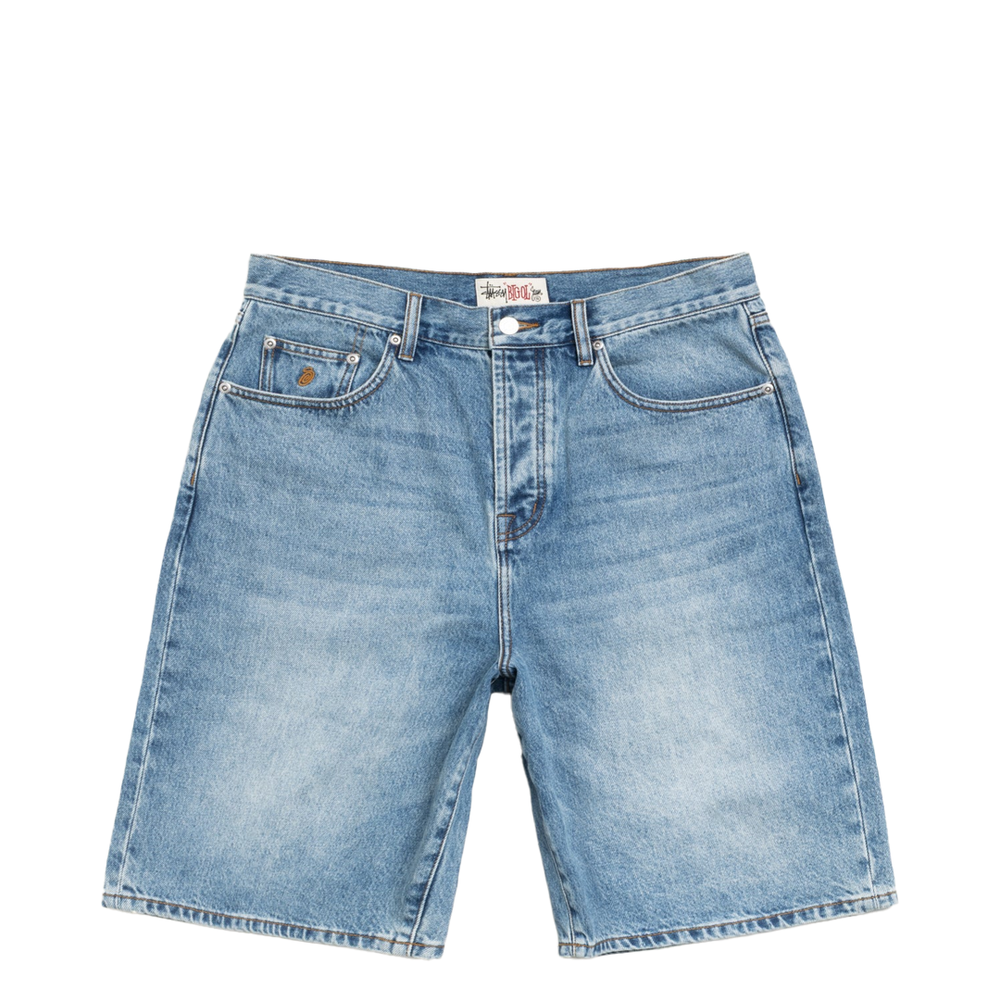 BIG OL' SHORTS DENIM INDIGO STONE WASH
