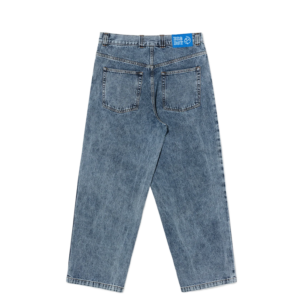 BIG BOY PANTS HEAVY WASHED BLUE