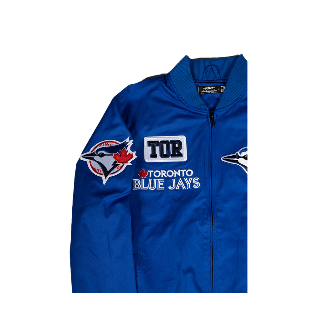 TORONTO BLUE JAYS TWILL JACKET ROYAL BLUE