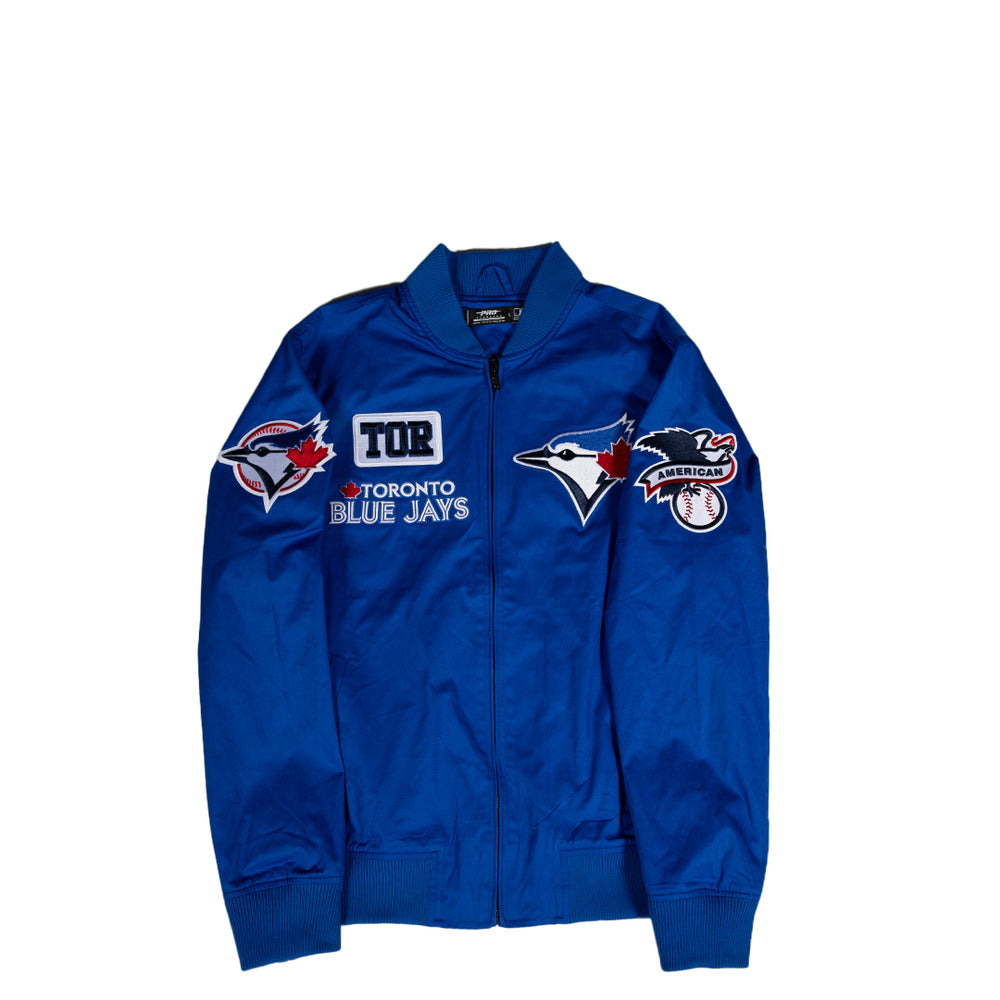 TORONTO BLUE JAYS TWILL JACKET ROYAL BLUE