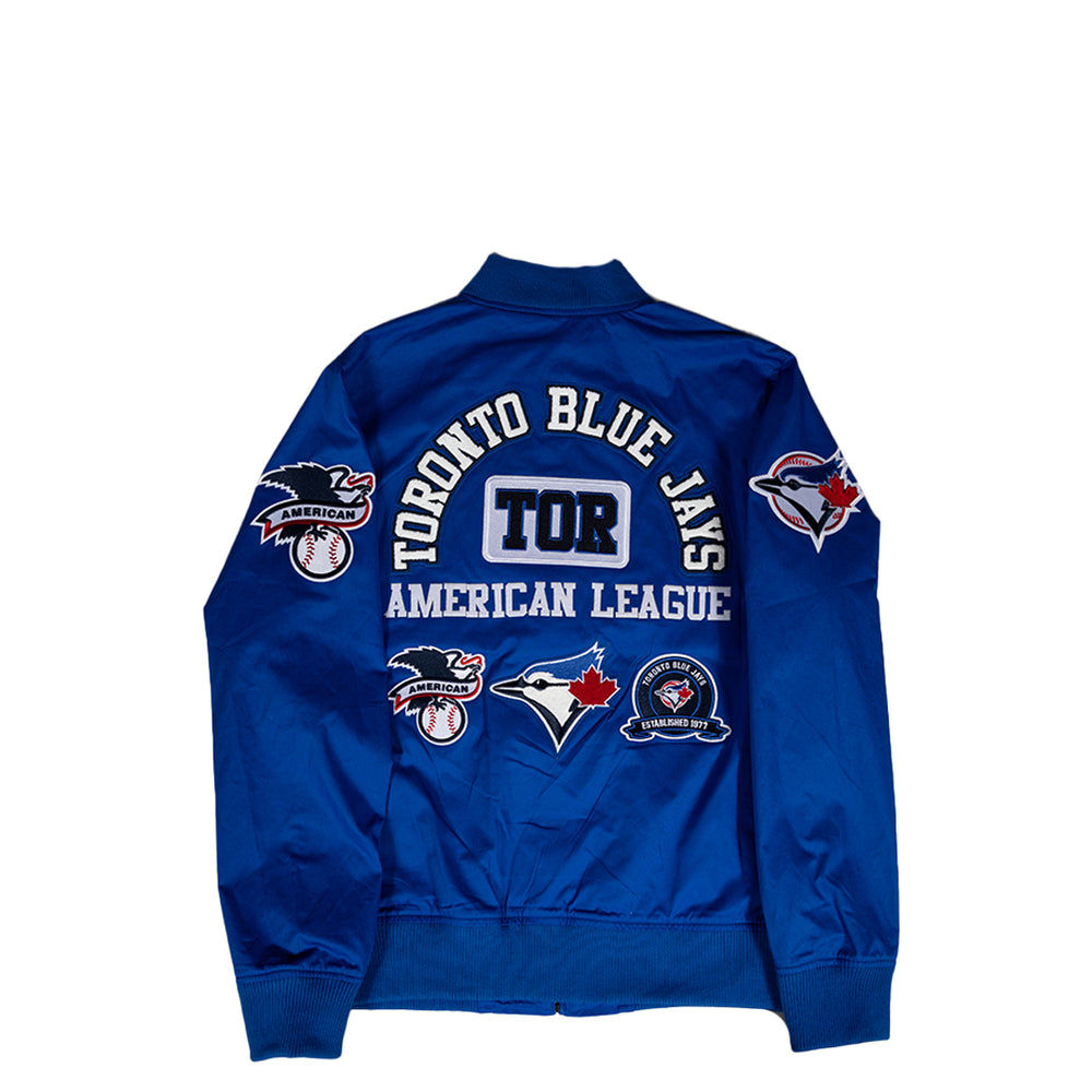 TORONTO BLUE JAYS TWILL JACKET ROYAL BLUE