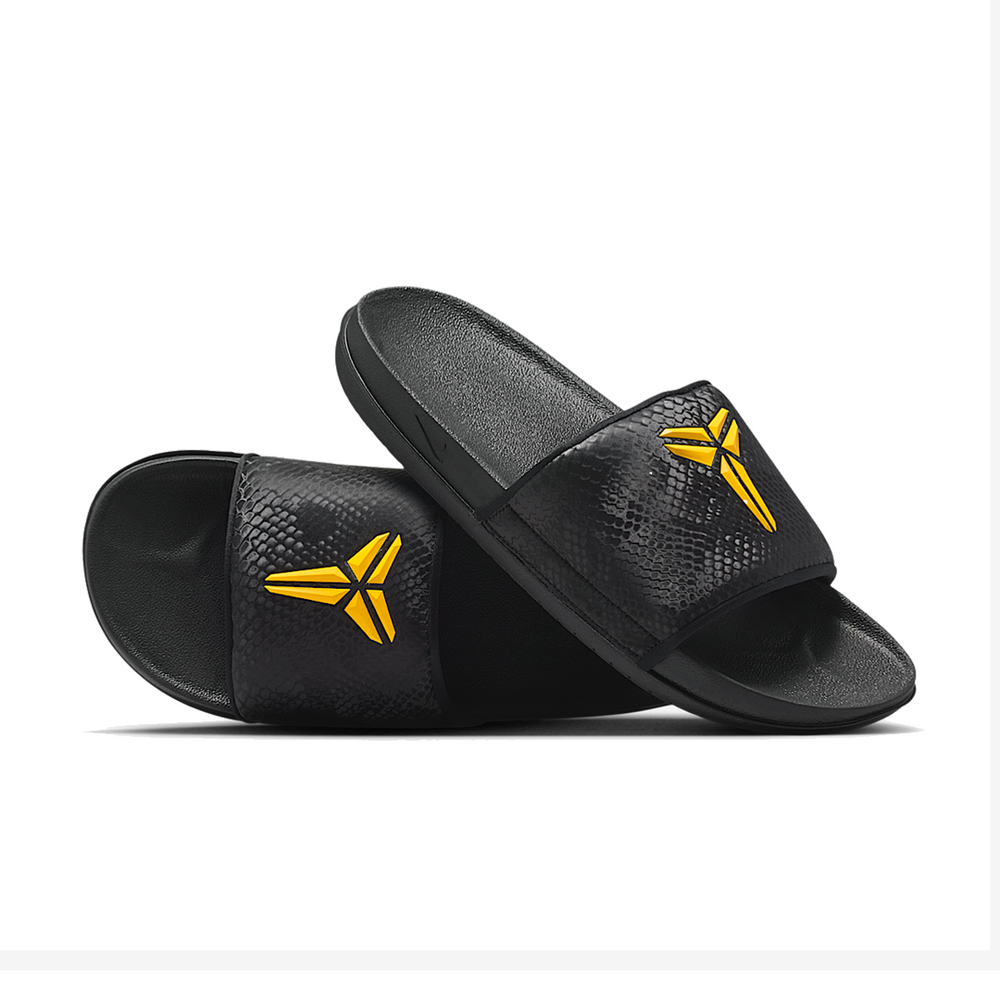 KOBE OFFCOURT BLACK/UNIVERSITY GOLD