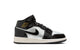 AIR JORDAN 1 MID SE (GS) BLACK/METALLIC SILVER