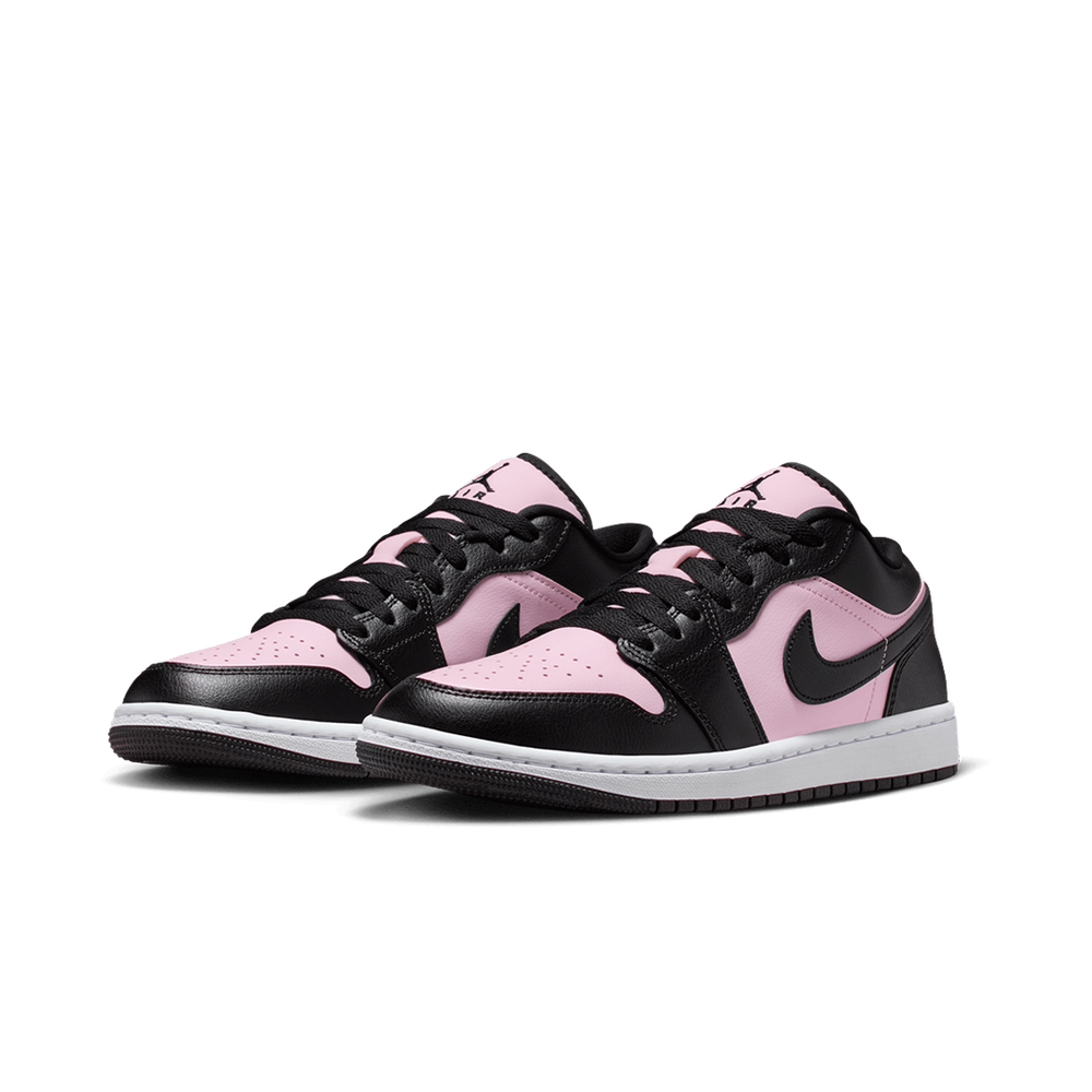 WOMEN'S AIR JORDAN 1 LOW PINK FOAM/BLACK