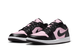 WOMEN'S AIR JORDAN 1 LOW PINK FOAM/BLACK