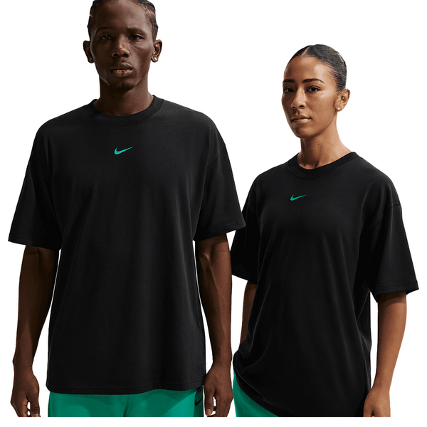 NOCTA T-SHIRT BLACK/NEPTUNE GREEN