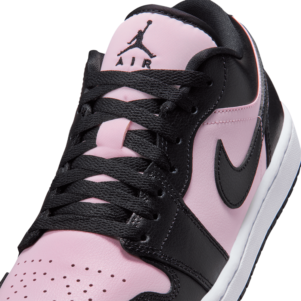 WOMEN'S AIR JORDAN 1 LOW PINK FOAM/BLACK