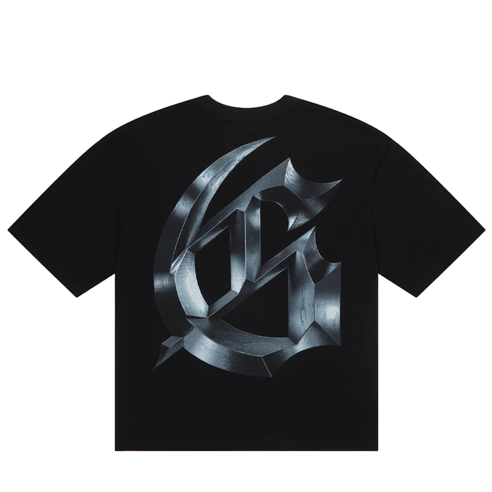 SYMMETRICAL LOGO T-SHIRT BLACK
