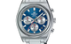 EDIFICE ANALOG CHRONOGRAPH STAINLESS STEEL BLUE DIAL QUARTZ MEN'S WATCH