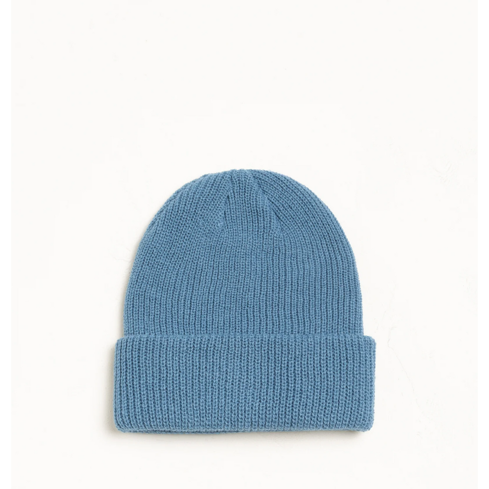BASIC CUFF BEANIE BLUE