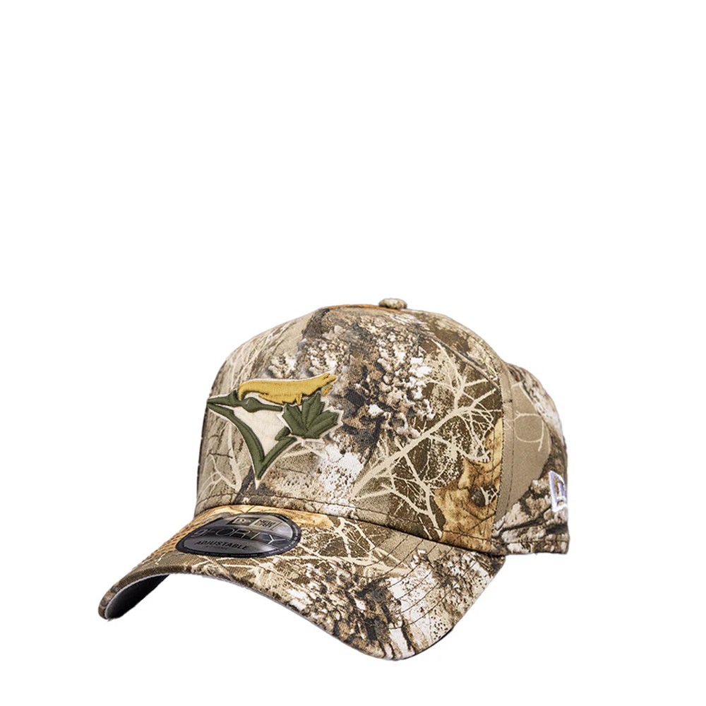 TORONTO BLUE JAYS 9FORTY ADJUSTABLE A-FRAME KHAKI CAP – NRML