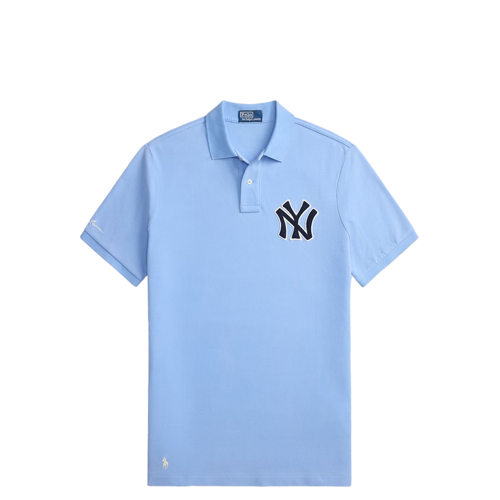 YANKEES POLO SHIRT BLUE LAGOON