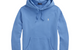 LOOPBACK FLEECE HOODIE BLUE ORBIT