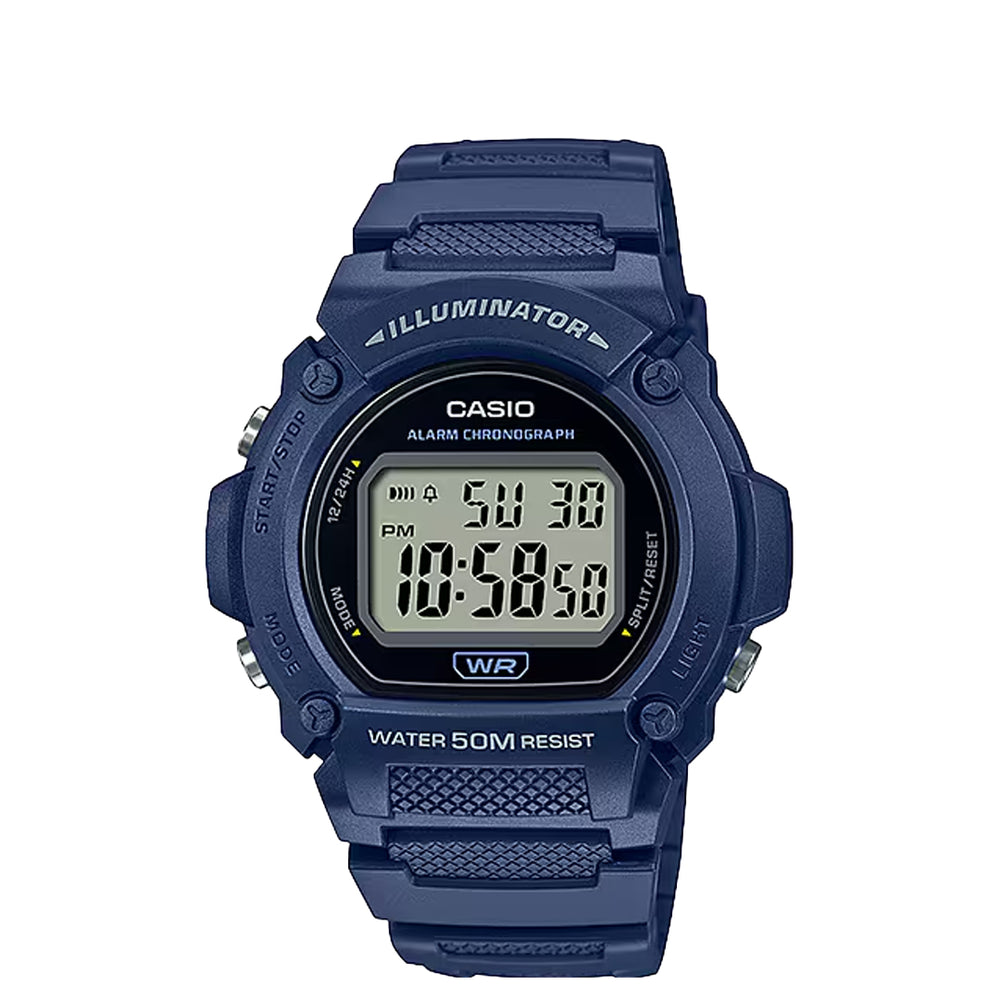 STANDARD W-219H-2AV NAVY DIGITAL WATCH