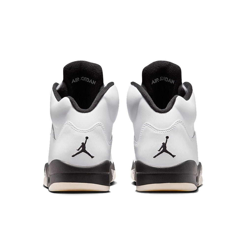 AIR JORDAN 5 RETRO "WHITE AND BLACK"