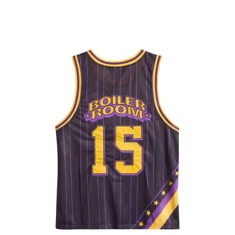 BASKETBALL JERSEY PURPLE/YELLOW