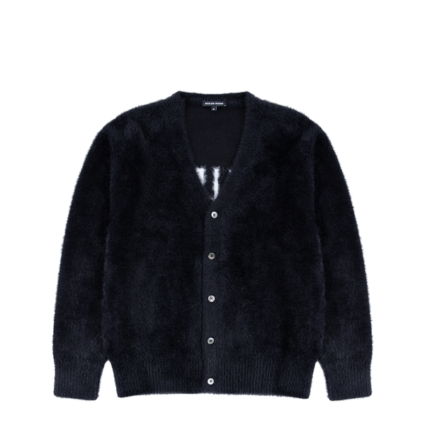 HAIRY CARDIGAN BLACK – NRML