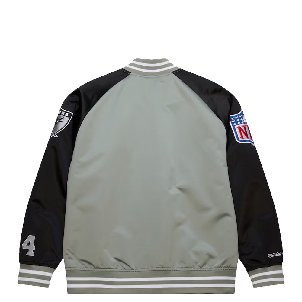 LAS VEGAS RAIDERS SATIN FULL-SNAP BO JACKSON JACKET