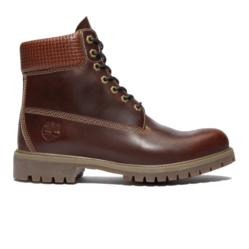 PREMIUM 6-INCH WATERPROOF BOOT MEDIUM BROWN FULL GRAIN