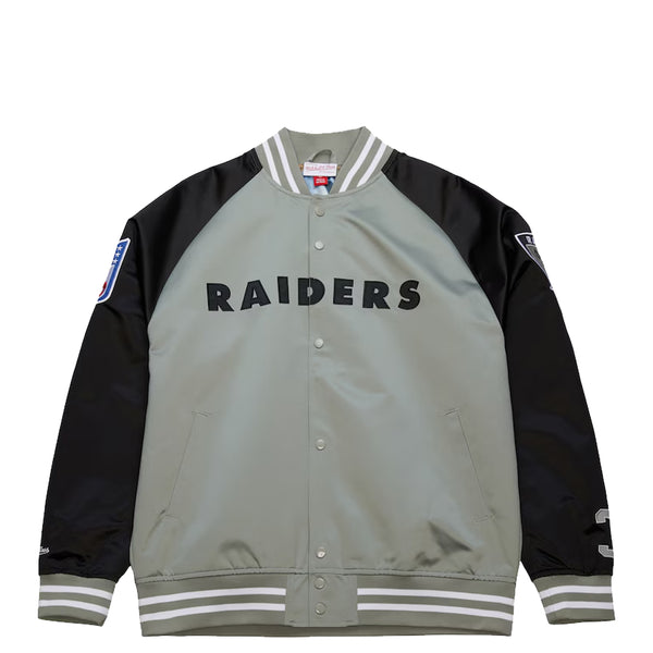 LAS VEGAS RAIDERS SATIN FULL-SNAP BO JACKSON JACKET