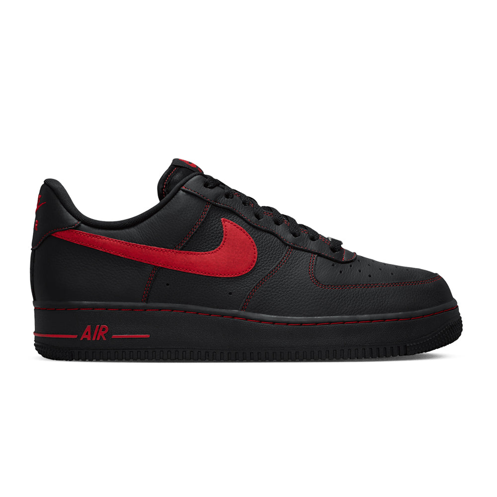 AIR FORCE 1 '07 BLACK/UNIVERSITY RED