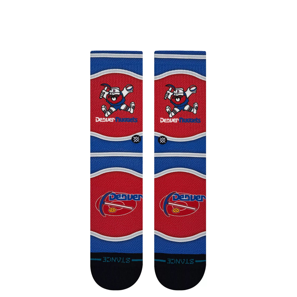 DENVER NUGGETS MINI BALL SOCKS