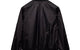 ECONYL SATIN NYLON STADIUM JACKET BLACK