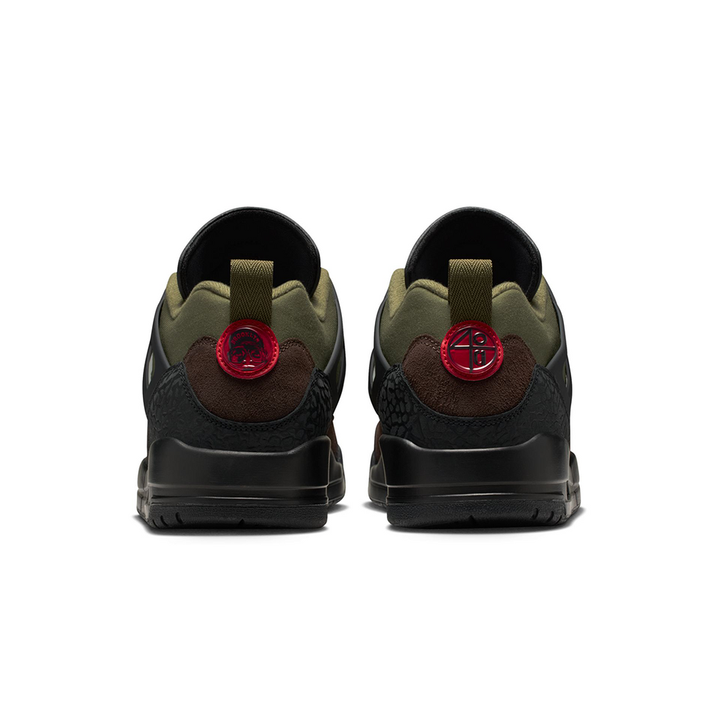 JORDAN SPIZIKE LOW MEDIUM OLIVE/UNIVERSITY RED