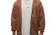 BROOKLYN FLEECE ZIP HOODIE ARCHAEO BROWN