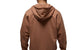 BROOKLYN FLEECE ZIP HOODIE ARCHAEO BROWN