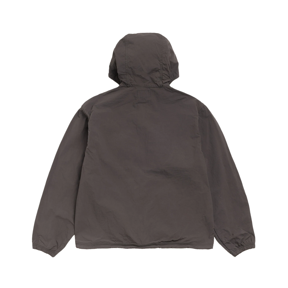 LIGHTWEIGHT HOODED JACKET BROWN