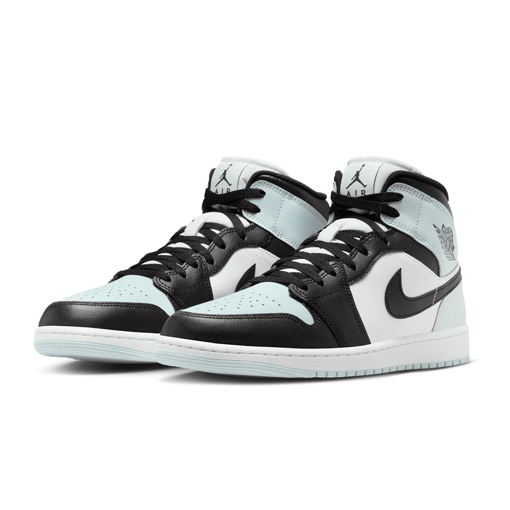 AIR JORDAN 1 MID BLACK/SQUADRON BLUE