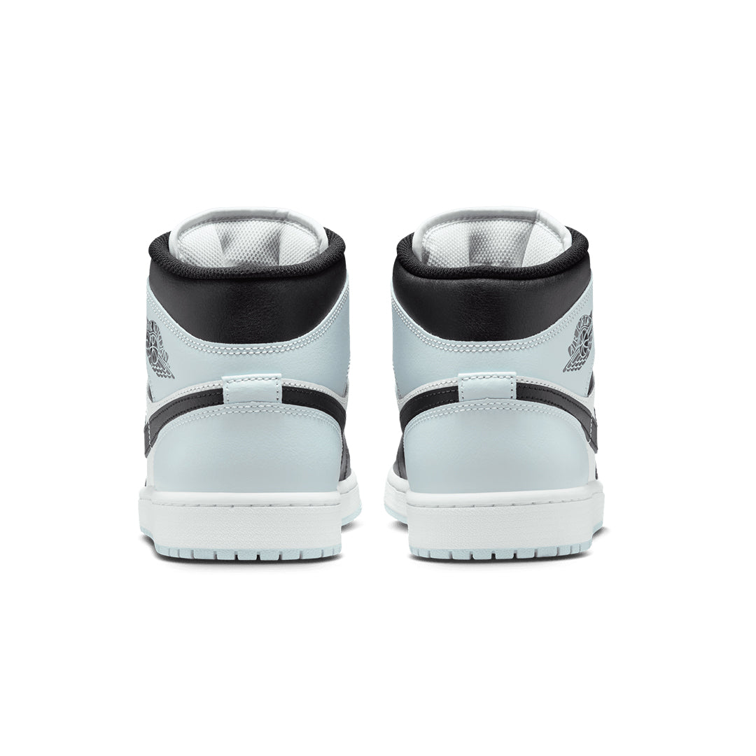 AIR JORDAN 1 MID BLACK/SQUADRON BLUE – NRML